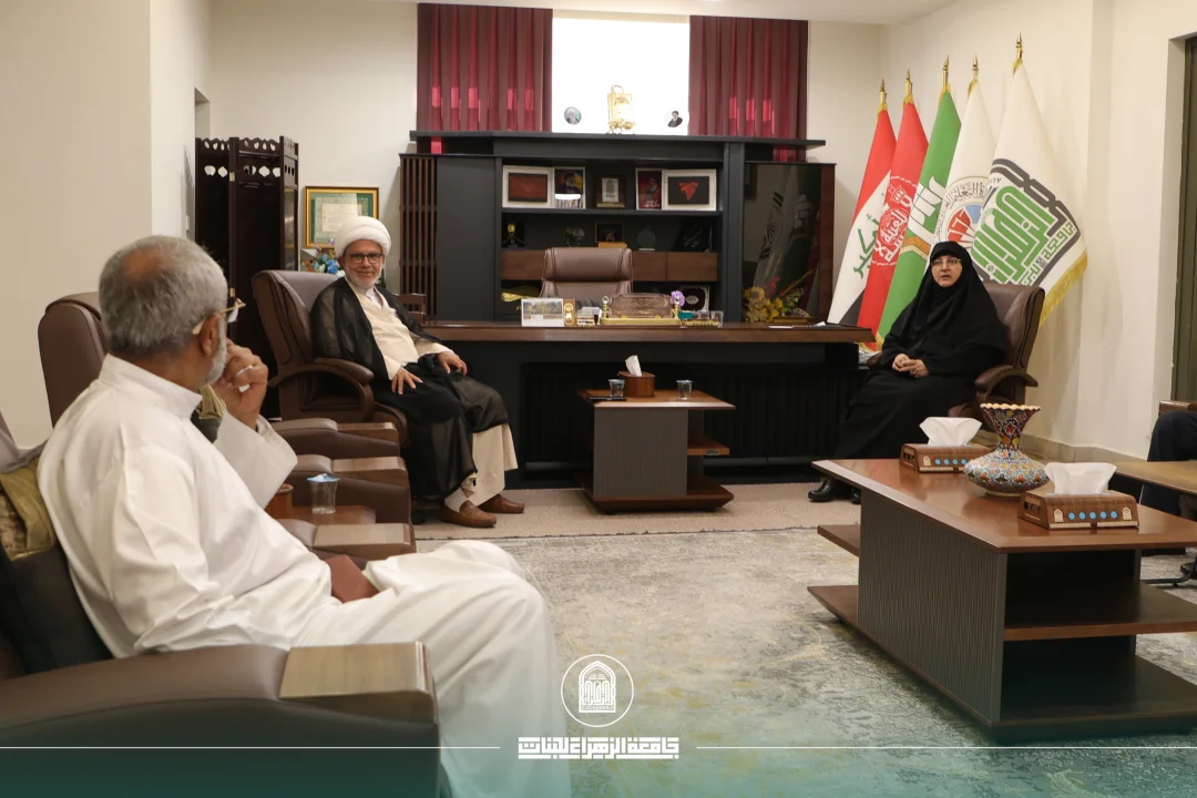 رئيسة جامعة الزهراء تستقبل وفداً من جمهورية مدغشقر لبحث آفاق التعاون العلمي