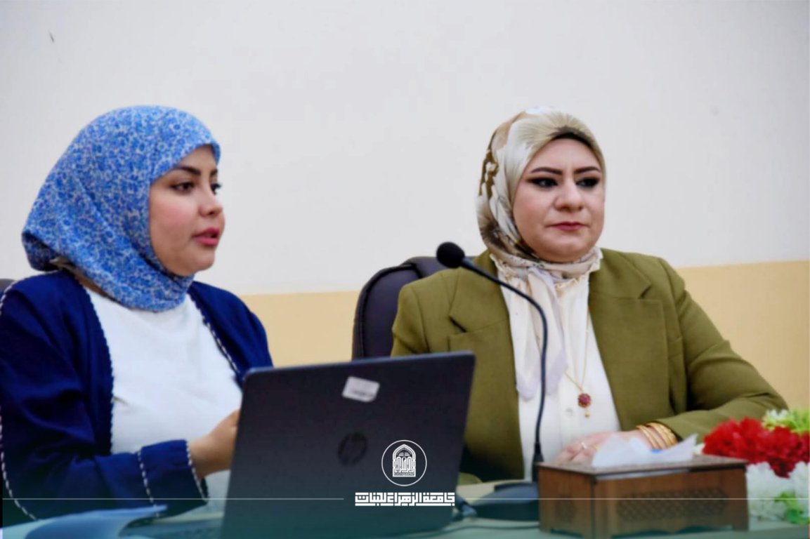 تدريسية من كلية التربية بجامعة الزهراء (عليها السلام) تشارك في ورشة علمية بالمعهد التقني الكوت