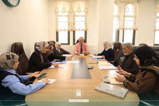 College of Health and Medical Technologies Council Holds Its Seventh Meeting to Discuss Academic, Administrative, and Student Affairs