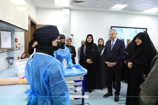 #بالصور : مشاركة عميدة كلية الهندسة في فعاليات كلية التقنيات الصحية والطبية ضمن أسبوع الريادة العالمي 2025