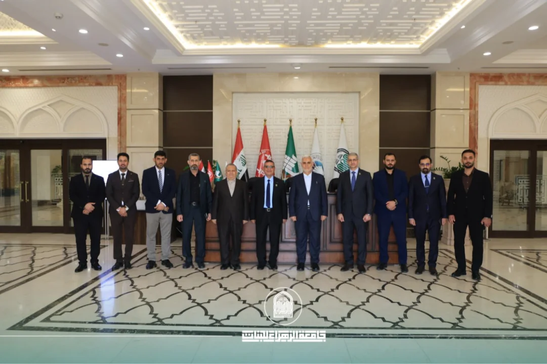 رئيس ديوان الوقف الشيعي يزور جامعة الزهراء (عليها السلام) للبنات ويشيد بإمكاناتها العلمية