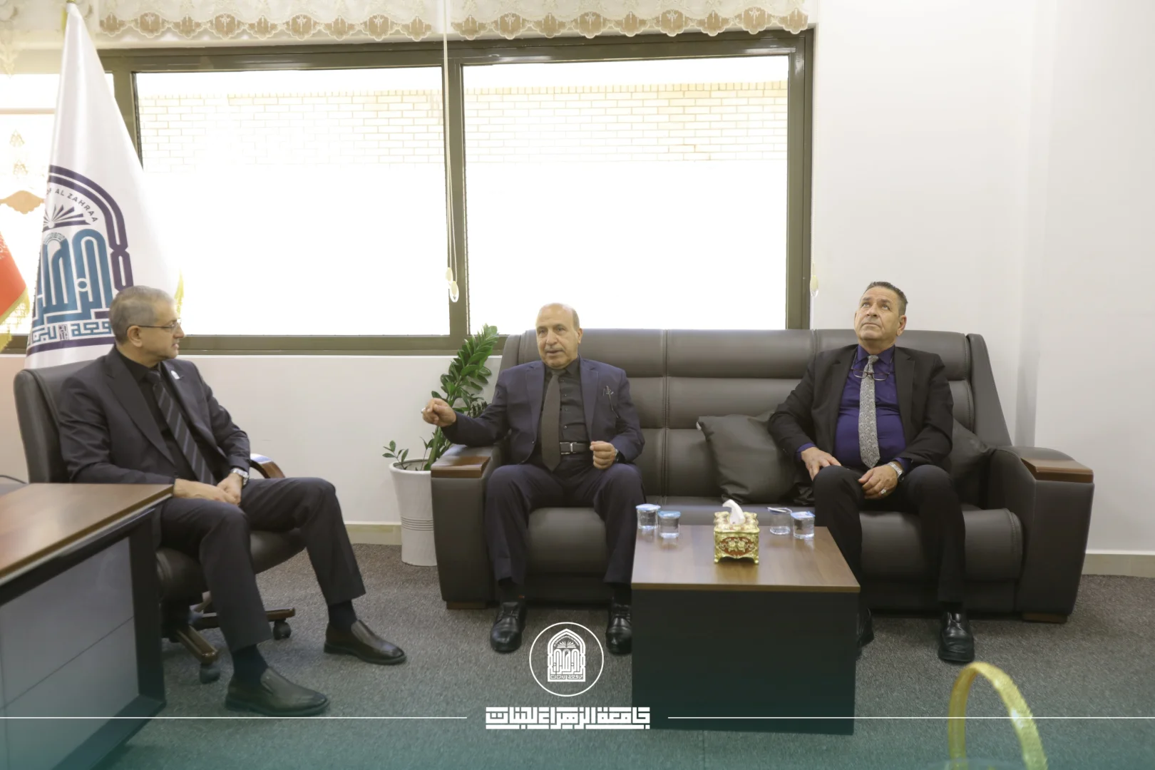 ZUW Receives Karbala Education Directorate Delegation to Review the Progress of Ministerial Examinations