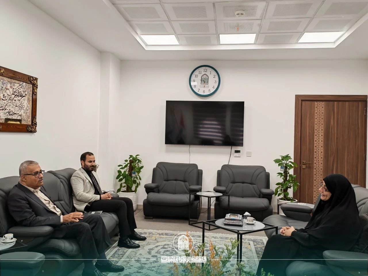 Dean Receives the Dean of the College of Health and Medical Technologies to Discuss Prospects for Joint Academic Cooperation