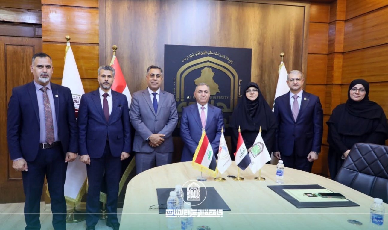الهندسة في قلب الشراكات العلمية: حضور نوعي لعمادة الكلية في اتفاقية جامعة الزهراء (ع) والجامعة العراقية