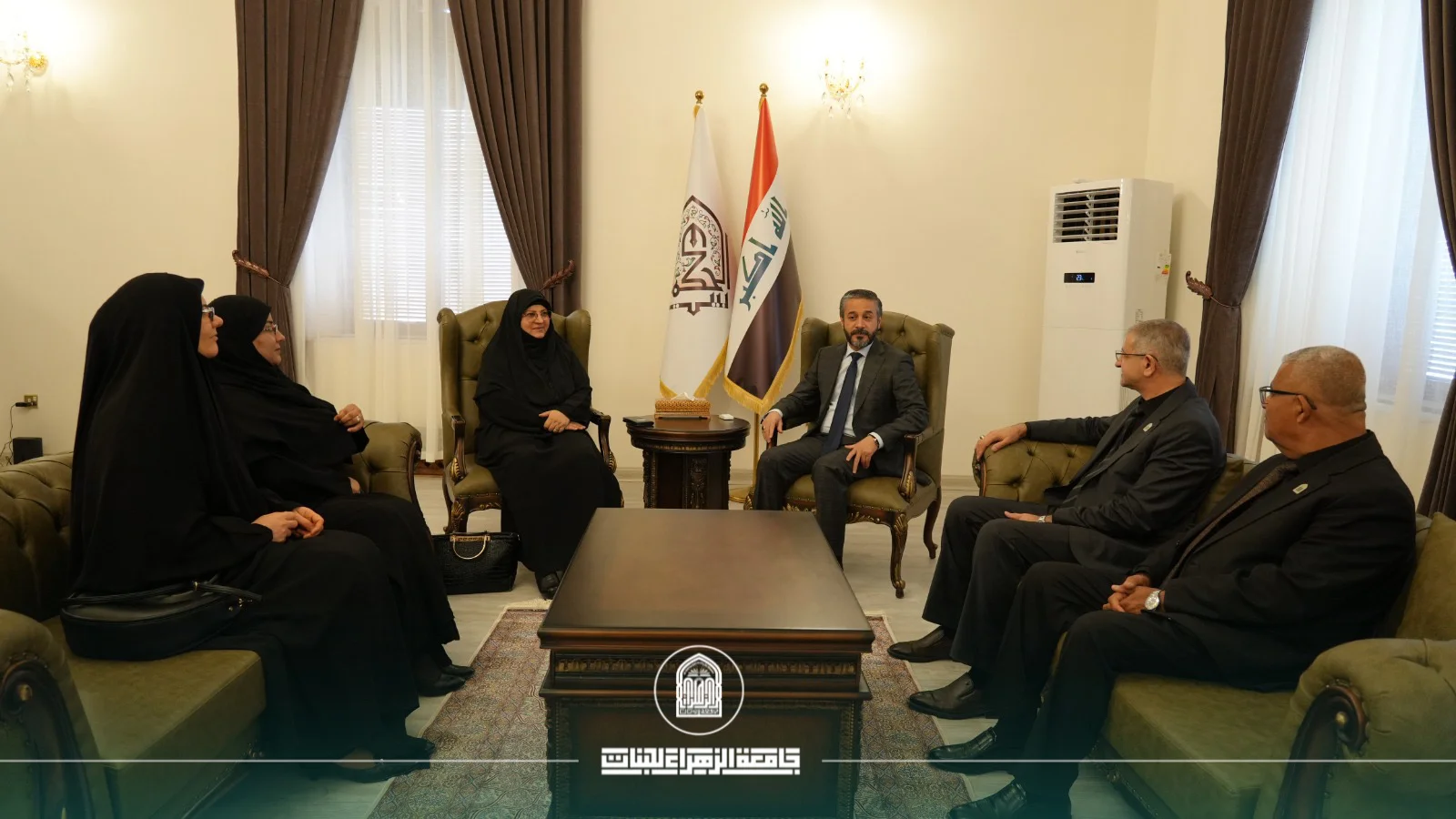 Al-Zahraa University Enhances Knowledge Cooperation in Future Partnership with Bayt Al-Hikma