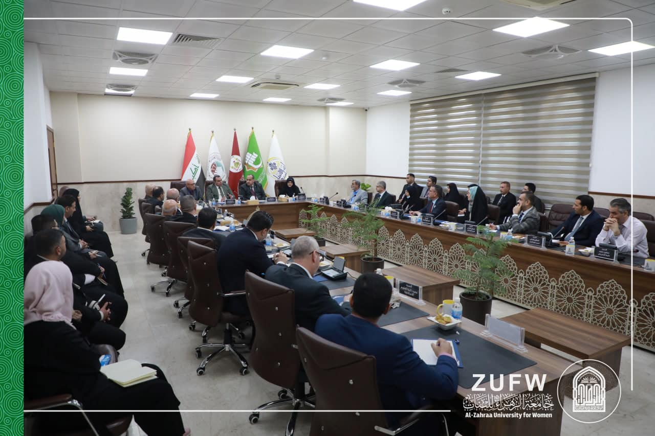 With the participation of the Health and Medical Education Authority, Al-Zahra University (peace be upon him) for girls participates in an expanded meeting schedule for the advanced academic staff.