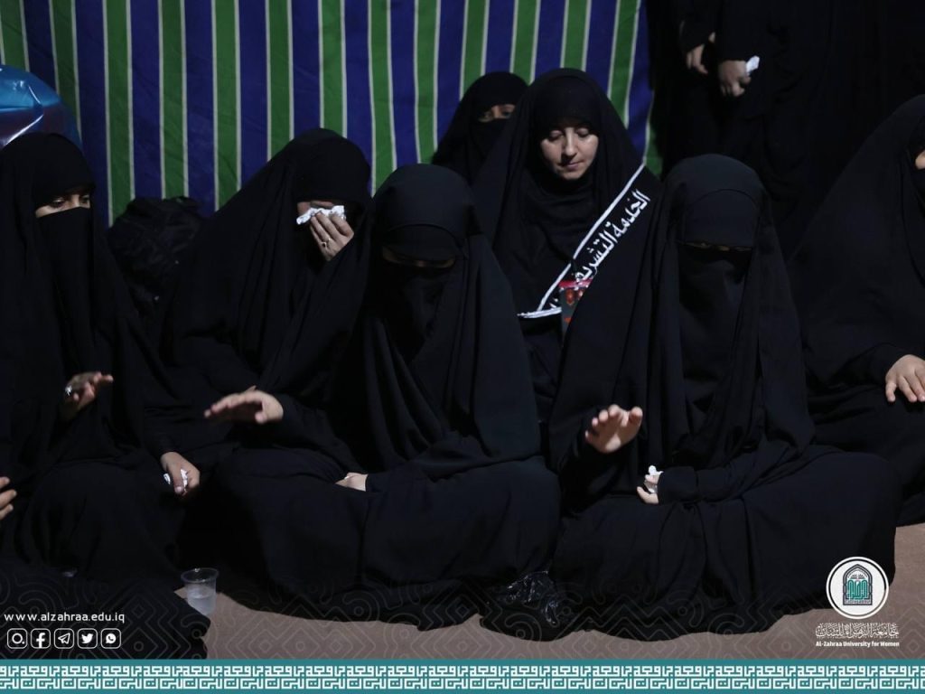 جلسة ثقافية ومجلس عزاء حسيني في مخيم ملتقى الأربعين الثاني