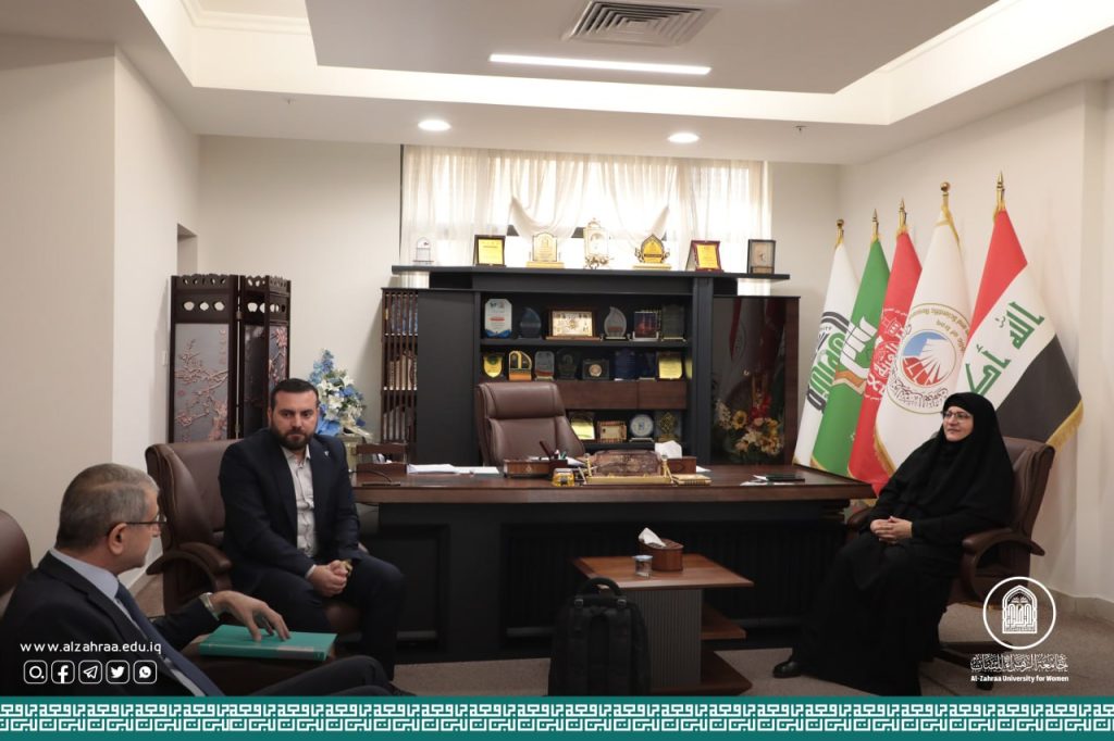 وفد من أكاديمية هندسة الاتصالات الأردنية يزور جامعة الزهراء (عليها السلام) للبنات ويبحث إمكانية فتح آفاق التعاون الأكاديمي معها