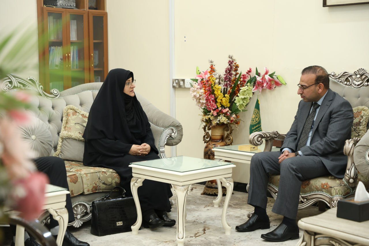 السلطاني تهنئ المولى لتسنمهِ رئاسة جامعة الكوفة