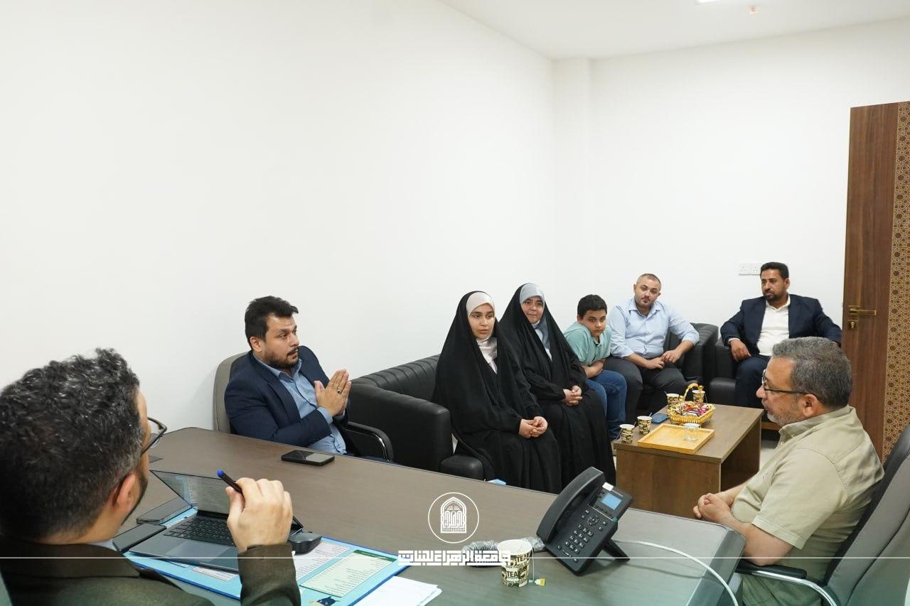 Al-Zahraa University for Women Embraces Outstanding Young Talents