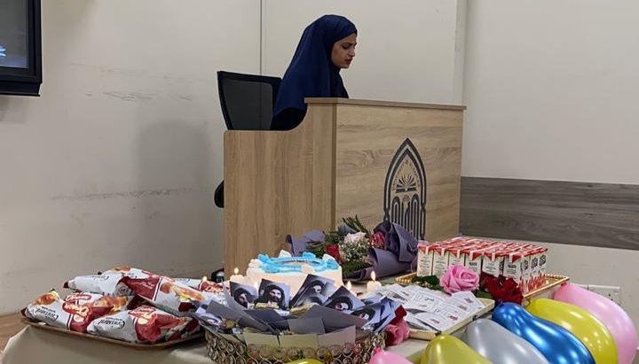 كلية الصيدلة تحتفي بذكرى ولادة أمير المؤمنين (عليه السلام)